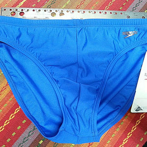 Speedo Men's Sapphire Blue Fitness Swimsuit NEW